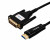 千天 Qantop HDMI转DVI工业级4K光纤线接显示器线 双链路高清转换线 矩阵大屏5米