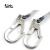 凯圣蓝 安全绳安全带双钩减震安全绳，大钩（开口110mm）