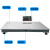 琴奋 电子地磅秤物流农业地磅称工业级小型平台1.2*1.2米承重0-3吨