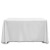黛美奇展会桌布罩台布定制logo会议公司印刷广告宣传桌套 （每平方米）白色