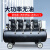 高压打气泵工业级无油空压机220v大功率汽修空气压缩机 黑色大功率4x2200W-160L铜
