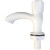 联塑PVC塑料面盆单冷水龙头加高4分立式手拔台上盆新款洗手盆龙头 1个