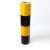 红白黑黄路桩反光膜带 交通安全柱子电线杆级EGP反光膜 警示柱反 二黄二黑40cm*50米长