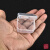 透明小盒子迷你A3818零件盒塑料盒小方盒小产品包装盒耳塞盒 拍12000个起的单价