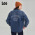 Lee商场同款23秋冬新品舒适版深蓝色女牛仔衬衫LWT0066583HH-060 深 XS