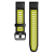 佳明（GARMIN） FneixPro6/6S/6X/7/7S/7X/安夺2/tactix7/EPIX易耐时适用表带 黑/荧黄双色硅胶表带(20mm）