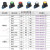 YW1B-M1E11B和泉IDEC按钮开关黑色平头自复触点1NO1NC,安装孔22 YW1B-M1E20B黑色2NO