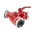 芜湖 消防二分水器内扣式一进二出 FII80/65*2一1.6消火栓防水管分水器接头(二分水器80进65*2出)消防认证