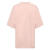 巴黎世家（BALENCIAGA） 618女士LOGO棉料平纹针织T恤 浅粉色 L