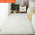 德国品质飘窗橱窗拍照家用地毯满铺卧室地垫客厅绒毛可定制 米白 60*160