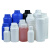 谋福1010塑料瓶食品级液体化工样品分装包装瓶带盖 香精瓶（250ml白色）【企业定制】