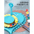 迪士尼新款儿童陶艺机陶土电动玩具学生手工制作diy免烧软陶泥陶瓷工具 [USB插电/2档]蓝色恐龙款(8陶泥+