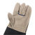 海斯迪克 HKW-85 牛皮电焊手套（颜色随机发货）防烫隔热焊接半皮手套 二层牛皮革袖焊工手套1双