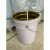垃圾桶水桶家用手提18升20L加厚花篮涂料油漆化工金属包装白铁桶 20升卡箍桶