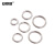 安赛瑞 不锈钢圆环（10个装）无痕无缝钢环实心圆圈O型链条接环钢圈 Φ5×50mm 430425