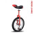 糜岚独轮车自行车平衡车竞技儿童成人单轮健身代步杂技独轮自行车 16寸红