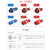 工业航空插头 16A工业插头三芯IP67单位个