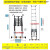 带钩子加粗靠墙直梯加长管工程铝合金伸缩梯家用梯收缩单面梯 加长管带钩子单梯7.1米长度含钩