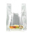 透明背心袋高压手提袋轻食外卖打包袋烘焙蛋糕包装袋塑料袋子 空白小号 350(6捆+1捆)