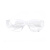 3M 11228 经济型轻便防护眼镜  无框眼镜 透明   1副 厂家直发