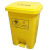 [高端]医疗废物垃圾桶利器盒黄色废弃物脚踏式 10L摇盖黄色/非脚踏