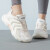阿迪达斯（adidas）清风鞋女鞋 2024夏季新款CLIMACOOL运动跑步鞋缓震透气休闲鞋 白色/乳白色/粉色/清风科技 38 (内长235mm)