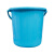 元汗JY-A815加厚塑料水桶5个 蓝色 洗澡泡脚桶带手提清洁洗衣桶大容量储水桶 