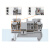 ST1.5mm平方导轨式接线端子排弹簧连接器快速直插型端子接地端子 PT1.5-S挡板