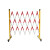 百图晟 伸缩围栏可移动式隔离护栏绝缘电力白红色1.2米高*5长