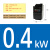 变频器VFD-EL-W替代VFD-L 0.2/0.4/0.75/1.5/2.2KW VFD004EL21W_0.4KW专票_单相220