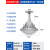 亚明防爆灯led仓库厂房加油站厨房工业消防专用照明灯泡灯罩灯具 [50W一体免维护防爆灯]5年质保