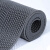 迪茵 防滑地垫厨房厕所防滑垫走廊工厂脚垫商用塑料pvc镂空防水垫地毯门垫 灰色4.5mm厚1.2米宽1米长