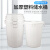 塑料加厚储水桶级发酵桶120升腌菜酿酒圆桶大白桶带盖 蓝色150升 (无盖) 装水280斤 (