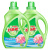 好爸爸（Kispa）洗衣液2.3kg瓶装天然肤无刺激温和柔顺宝宝衣物可用 天然肤洗衣液4.6斤*2瓶