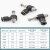 探福（TANFU）（(50个)SL10-03）气动气管快速接头节流阀调速阀备件P90