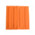 盲道砖橡胶 pvc安全盲道板 防滑导向地贴 30cm盲人指路砖Q (底部实心)30*30CM(橘黄点状)
