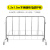 谋福不锈钢铁马护栏 不锈钢隔离栏 移动隔离广场地铁围栏景区围栏定制收费( 201不锈钢1.2米*1.5米 ) 569