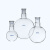 山顶松 单口圆底烧瓶 标准磨砂口耐高温球形实验室耗材 反应瓶 蒸馏瓶  10ml*19 