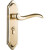 固特青古铜门锁 欧式美式室内木门执手锁具卧室房门锁三件套 3515金色 35-45MM+通用型+带钥匙
