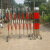 喜盾（XIDUN）不锈钢伸缩围栏可移动栅栏幼儿园排队交通安全栏杆护栏警戒隔离栏 1.1高*3米长