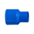 联塑（LESSO）异径套(PVC-U给水配件)蓝色 dn75X32