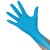 安思尔 Ansell 10-134一次性手套 丁腈手套防水耐油不易破清洁 100只/盒 蓝色 M码