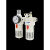 空压机气泵油水分离器气源处理过滤器二联件BFC2000调压阀BFR2+BL BFR3000配2只PC12-03