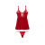 维多利亚的秘密（Victoria's Secret）维秘 吊带睡裙套装 蕾丝边 性感睡衣情侣睡裙送女友  11244311 新娘红色 XS