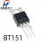 全新BT151-500R BTA16-600B BT136 BT137 BT152单向可控硅 晶闸管 BT151600R单向可控硅5个