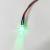 36V散光红灯 带线信号指示灯 3mm灯珠LED发光二极管线长20CM（10支）