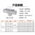 依客思（EKSFB）防爆穿线盒 防爆不锈钢穿线盒 G1/2 BHC-G1/2-G IP65