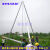 铝合金三角架立杆机人字抱杆电力扒杆三角扒杆水泥杆起杆器8-15米 立8米立杆机100*5