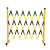 CNTR 玻璃钢绝缘伸缩管式围栏 高1.2*2米黄黑色加厚国标