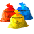 酸碱有毒废弃物收集垃圾袋危废化学品防化处理袋 小号常规款处理袋(50个装)_48* 加厚